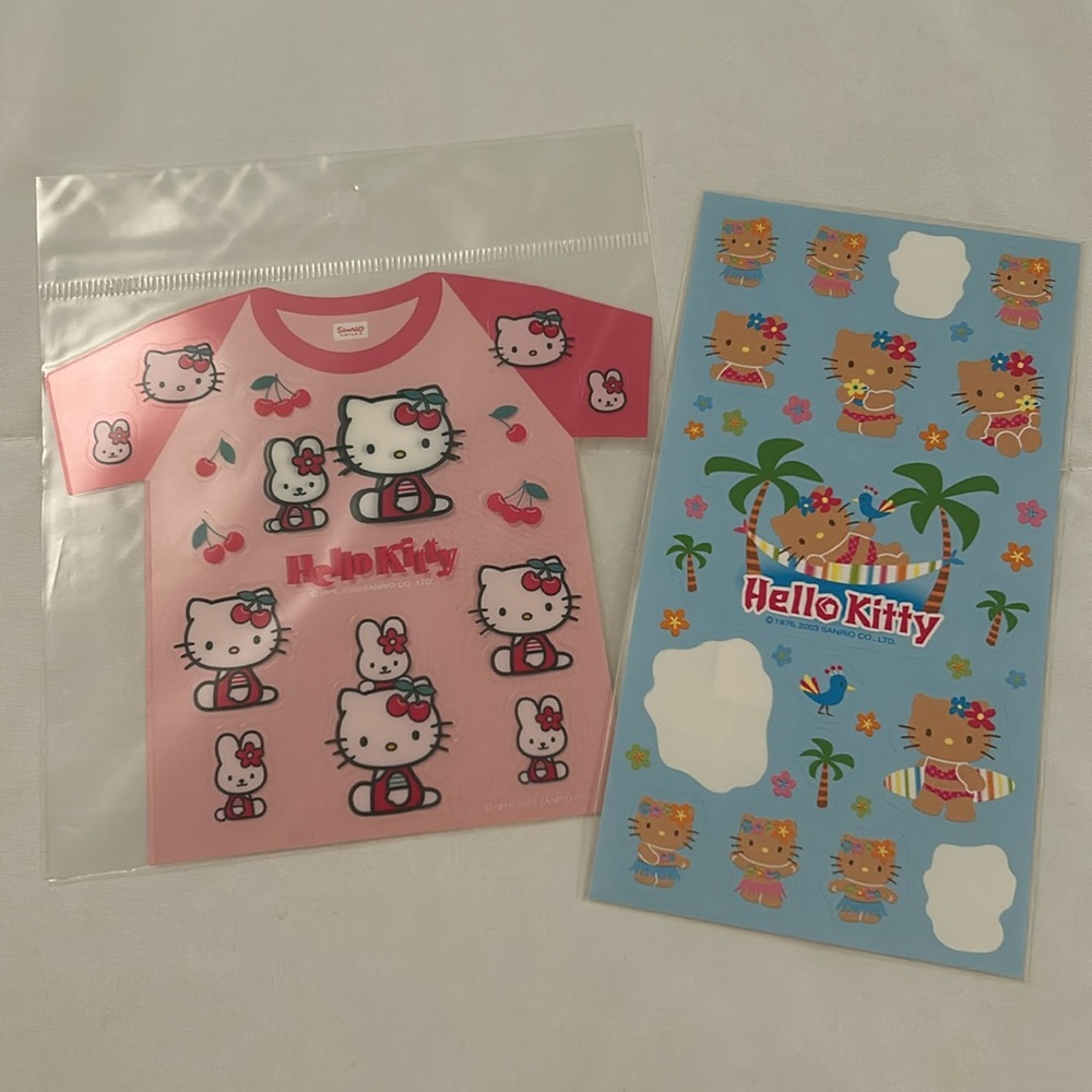 Vintage Sanrio Pinki Lili Notepad (& Bonus Hello Kitty Stickers!) - Picture 14 of 14